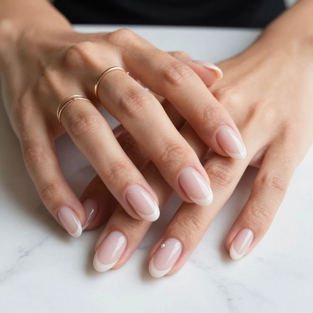 Pale Pink Micro French