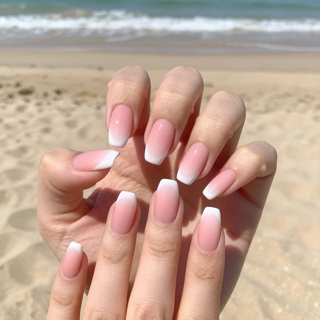 Elegant Pink Nail Designs nail idea 11