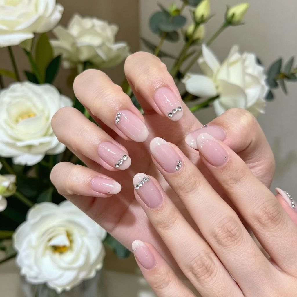 Elegant Pink Nail Designs nail idea 12