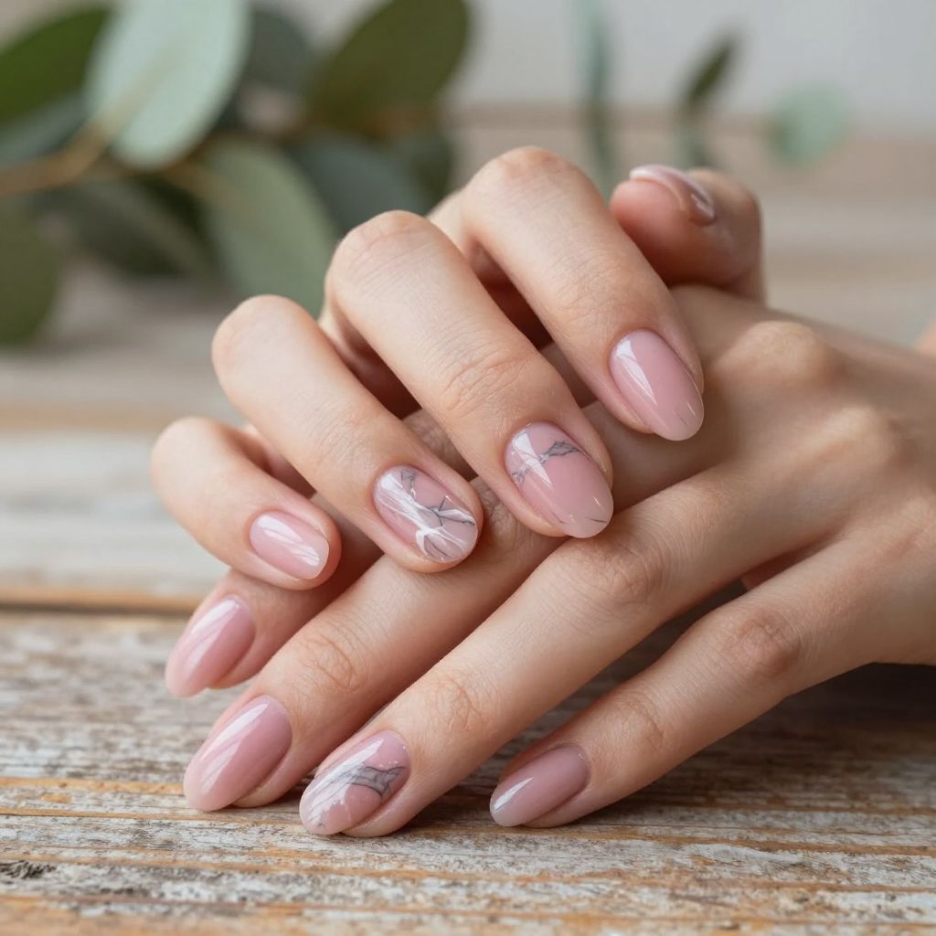 Elegant Pink Nail Designs nail idea 4
