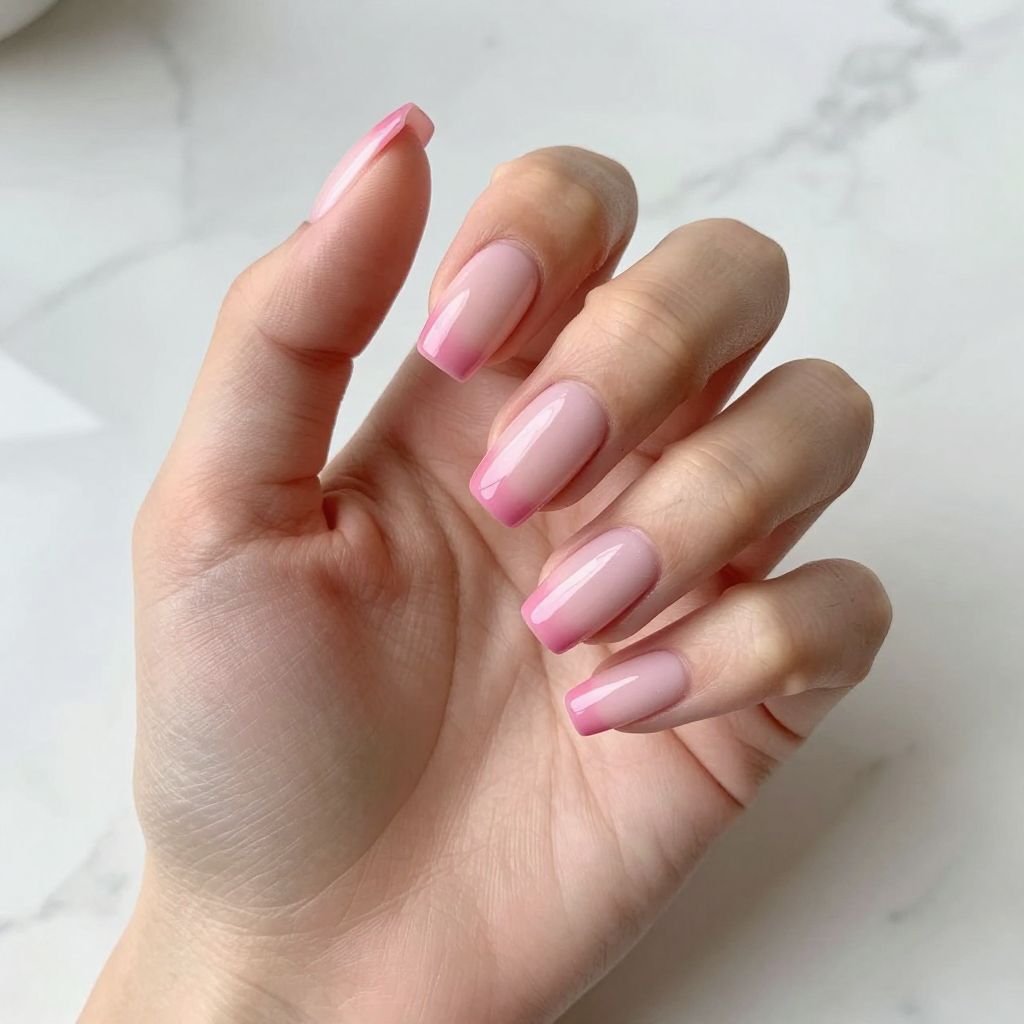 Elegant Pink Nail Designs nail idea 5