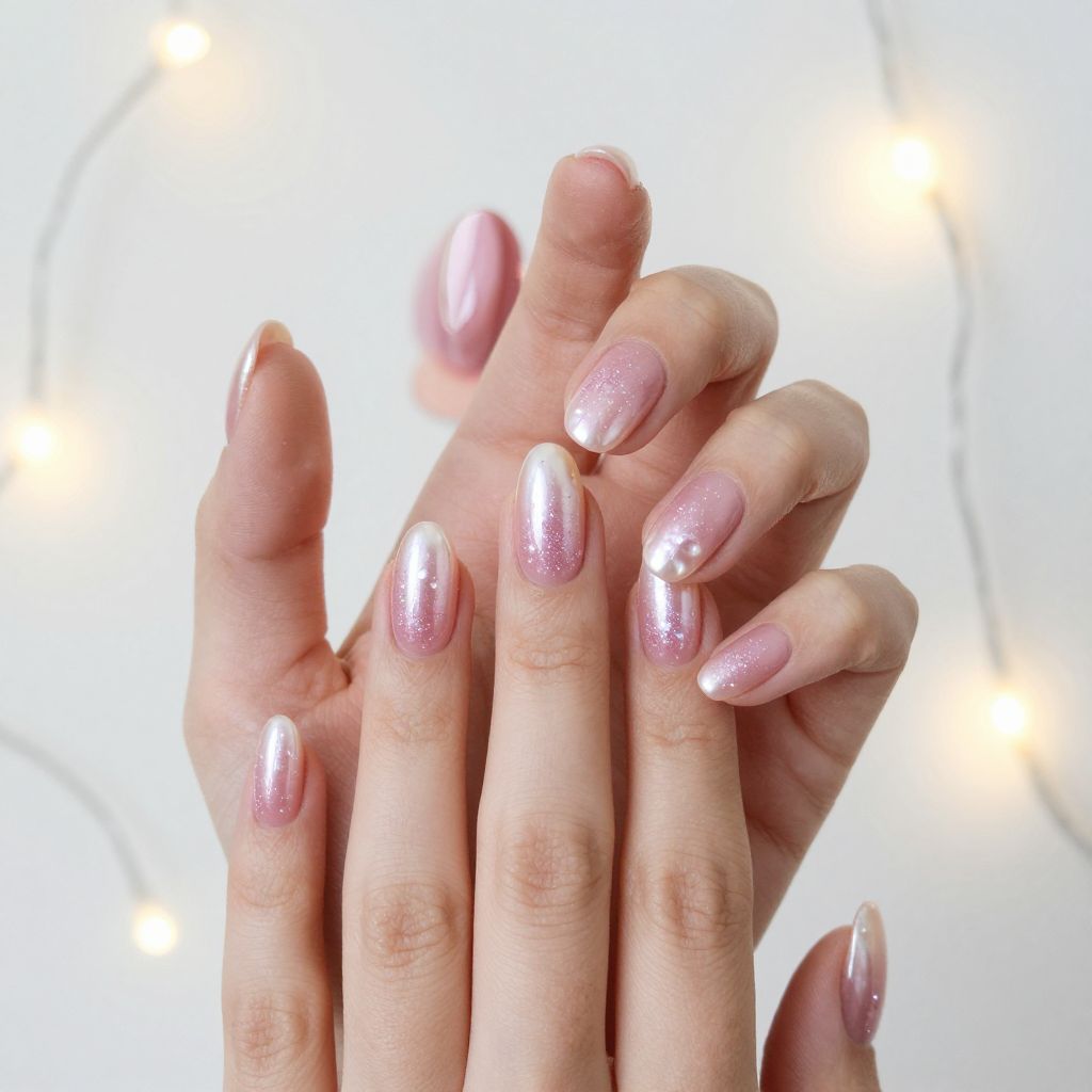 Elegant Pink Nail Designs nail idea 8