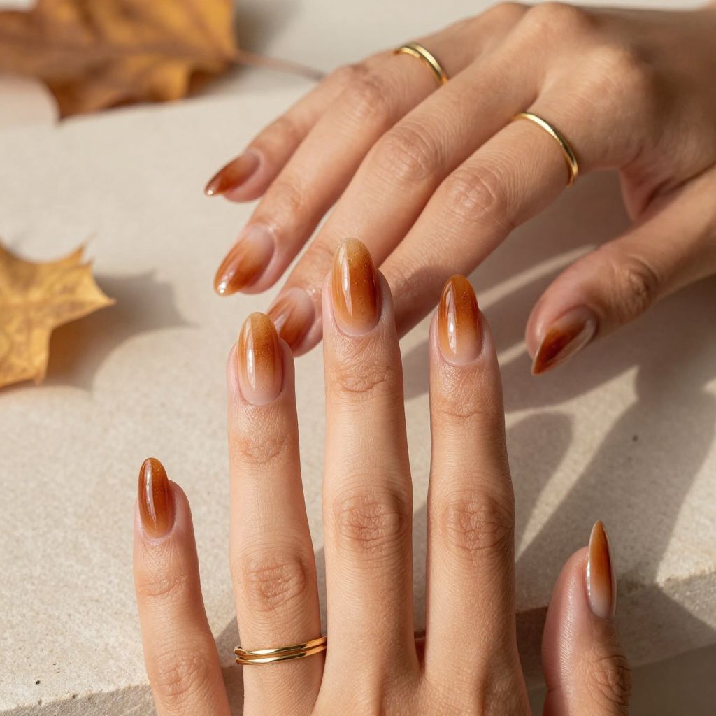 Spiced Caramel Ombré