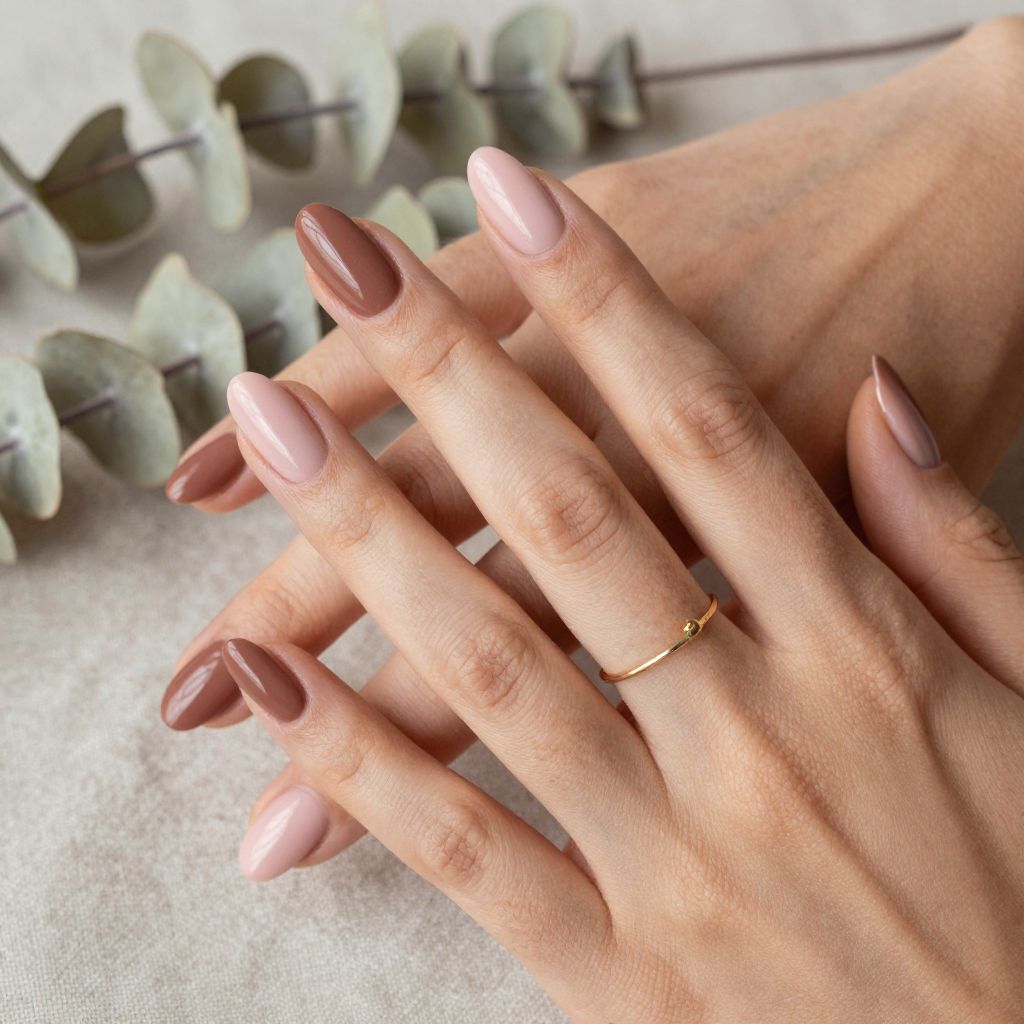 Dusty Rose and Cocoa Mix