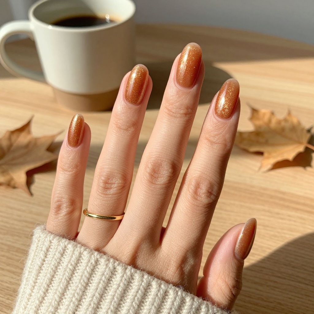 Fall Dip Nail Ideas 11