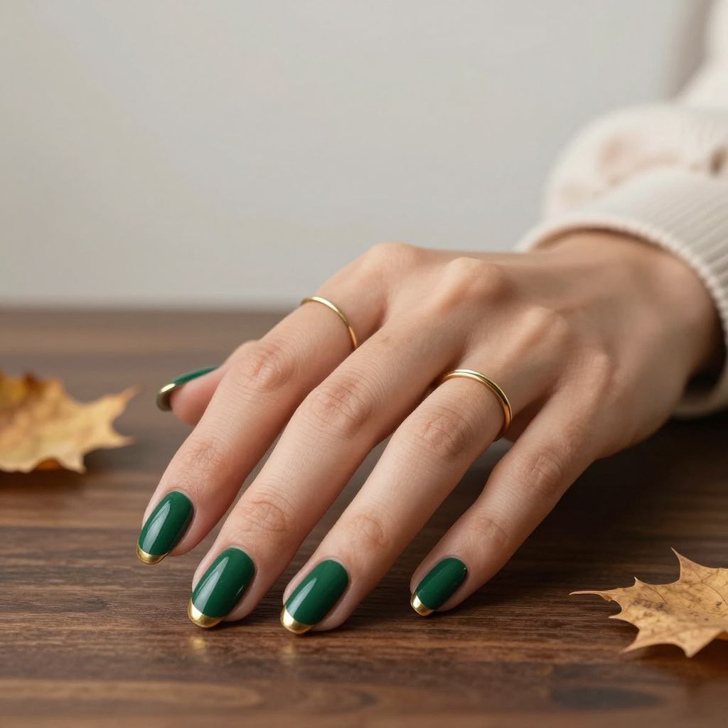 Fall Dip Nail Ideas 12