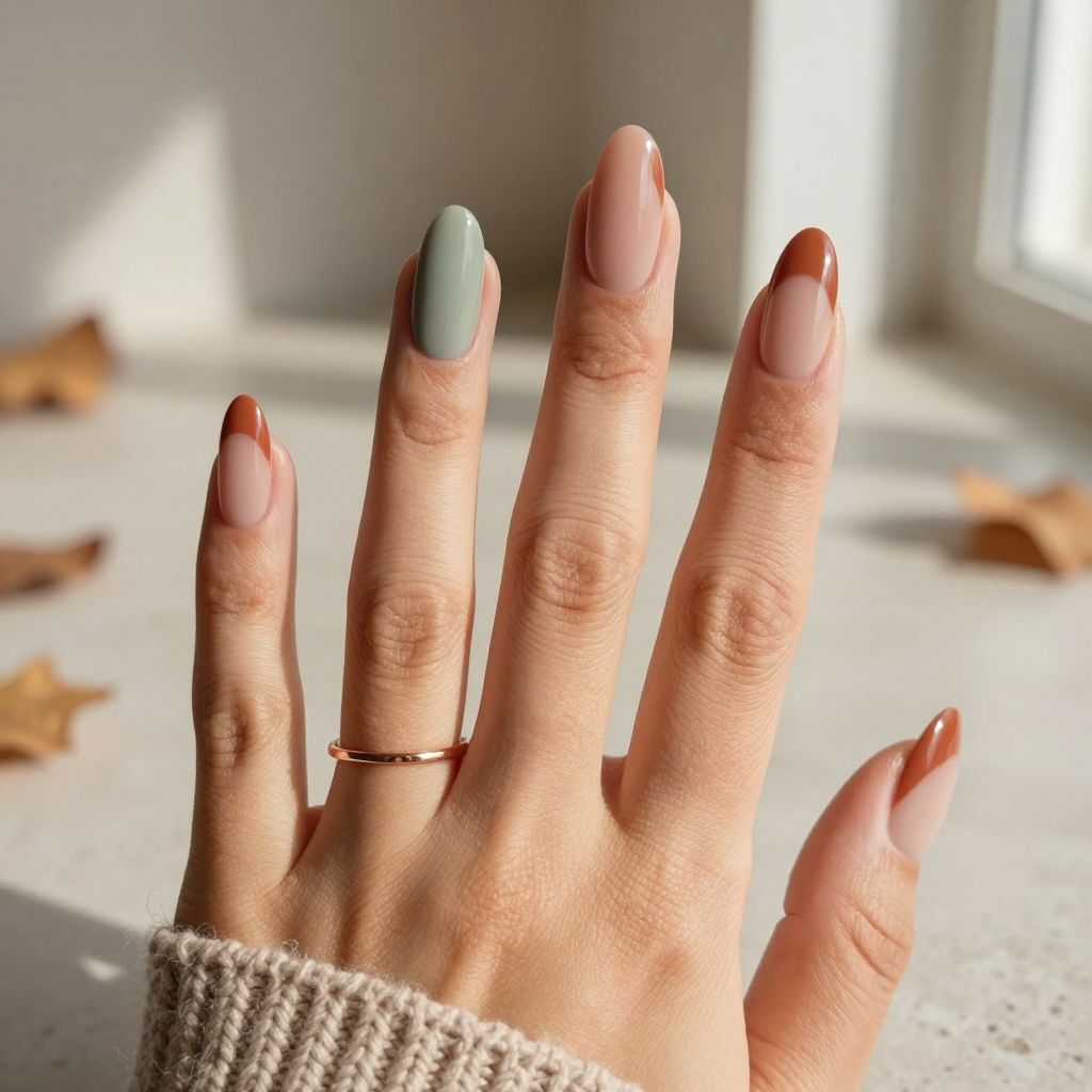 Fall Dip Nail Ideas 13