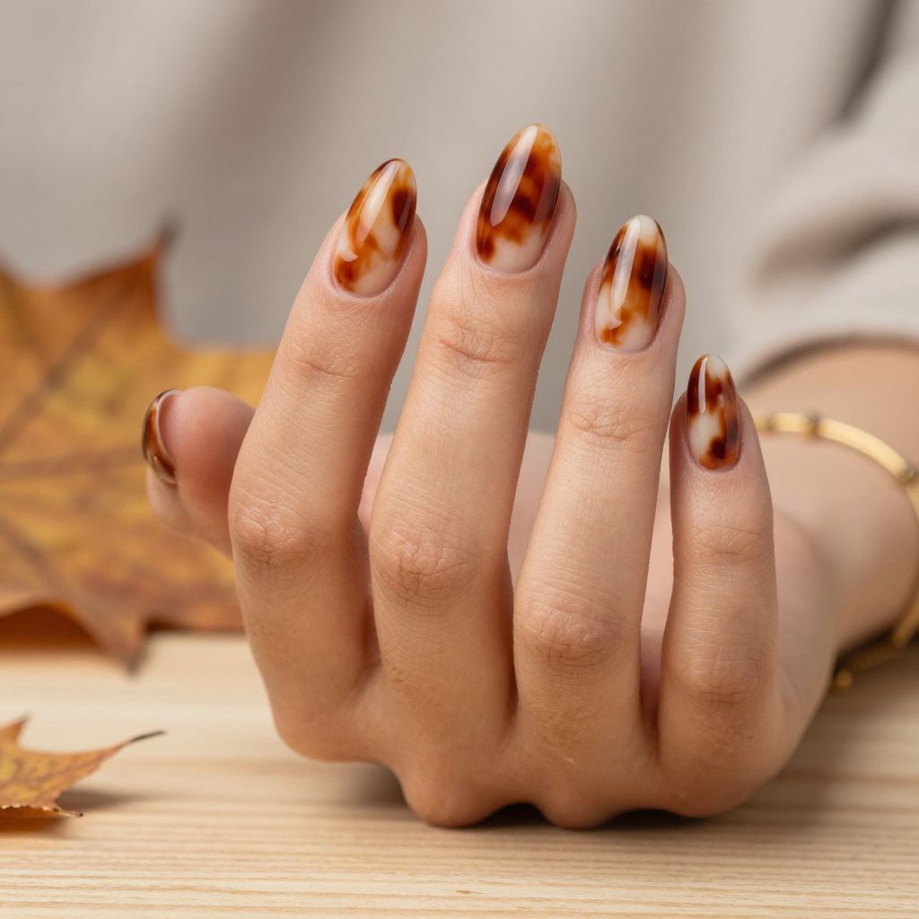 Fall Dip Nail Ideas 8
