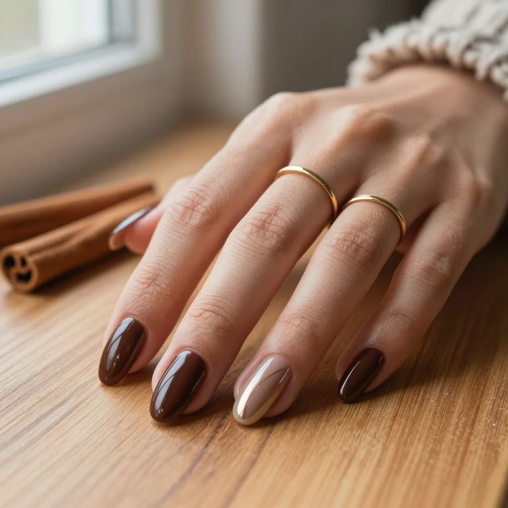 Chocolate Glazed Coffin Nails