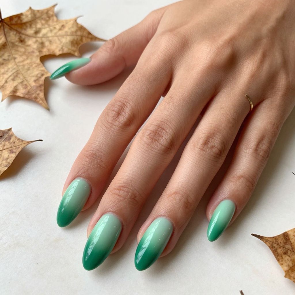 Two Tone Green Gradient