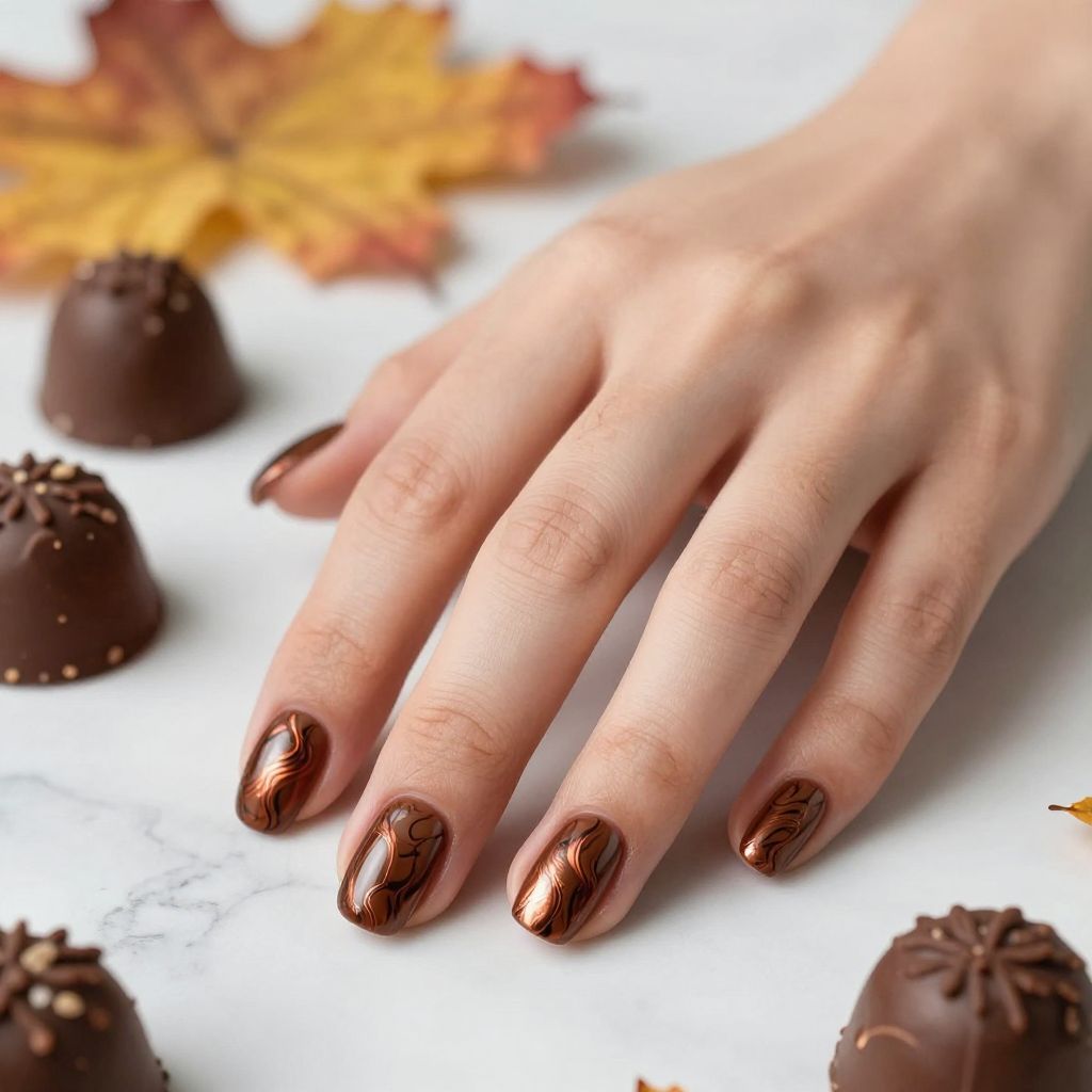 Fall Nail Designs 2023 nail idea 2