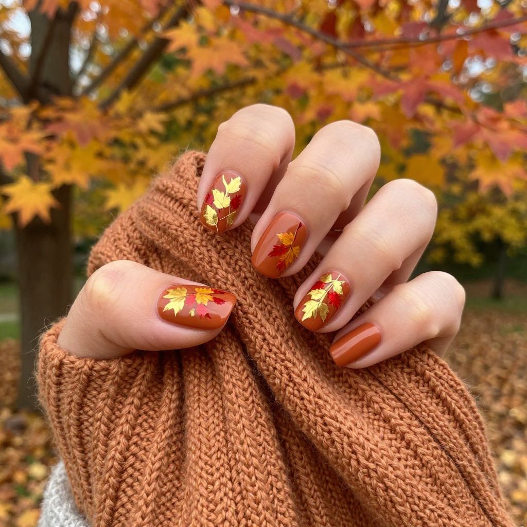 Fall Nail Designs 2023 nail idea 5