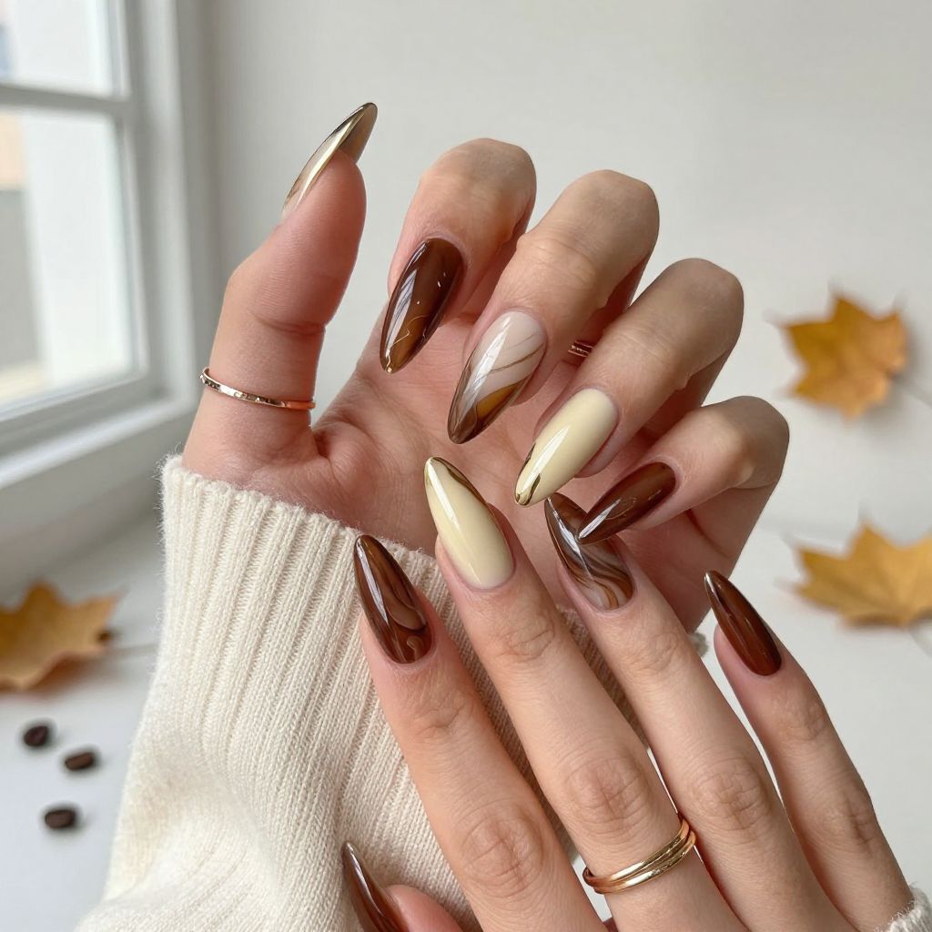 Fall nail design 6