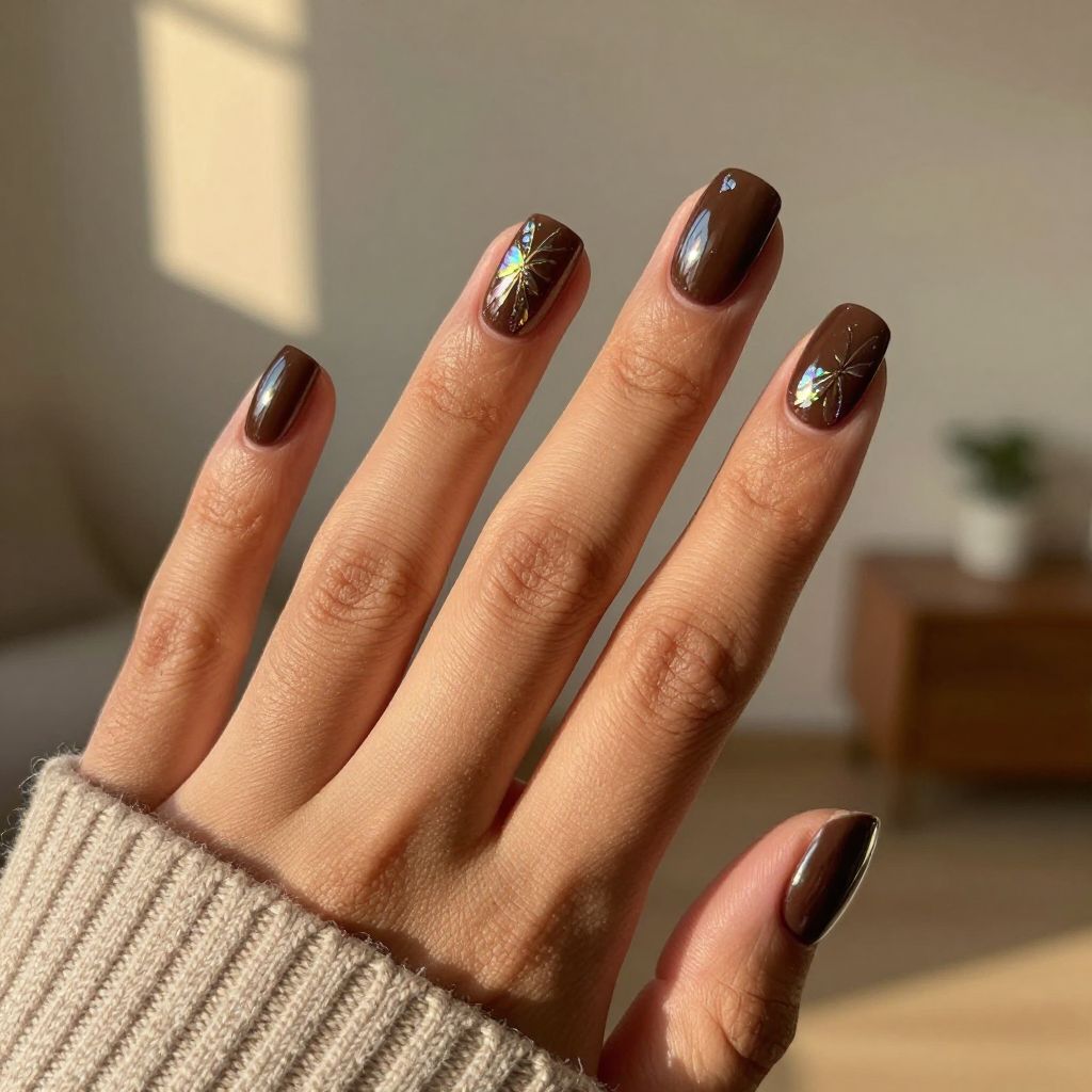 Fall Nail Designs For Short Nails nail idea 12