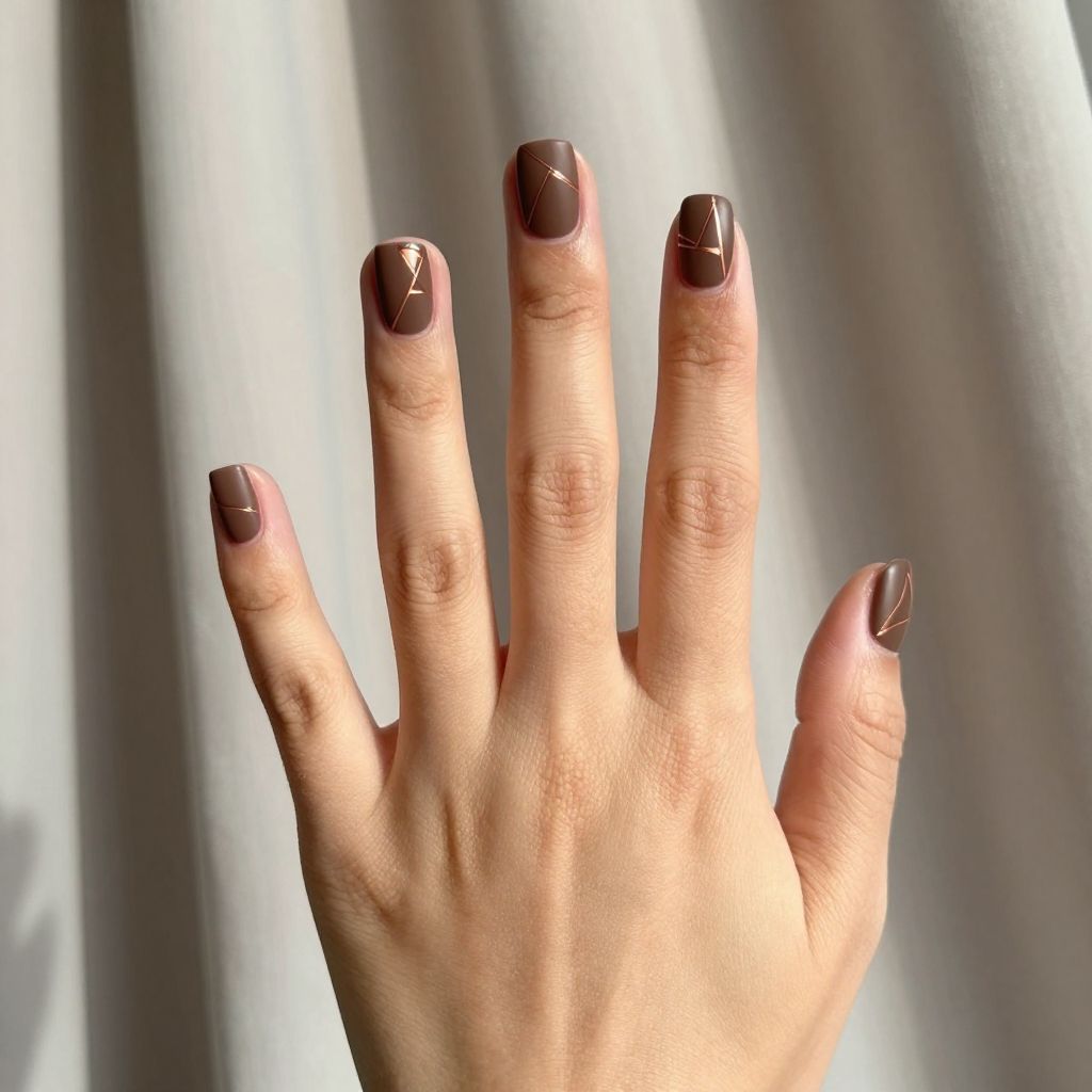 Fall Nail Designs For Short Nails nail idea 3