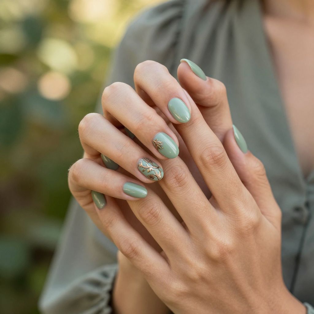 Fall Nail Designs For Short Nails nail idea 4