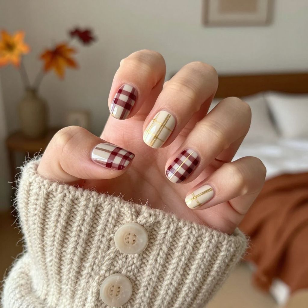 Fall Nail Designs For Short Nails nail idea 5