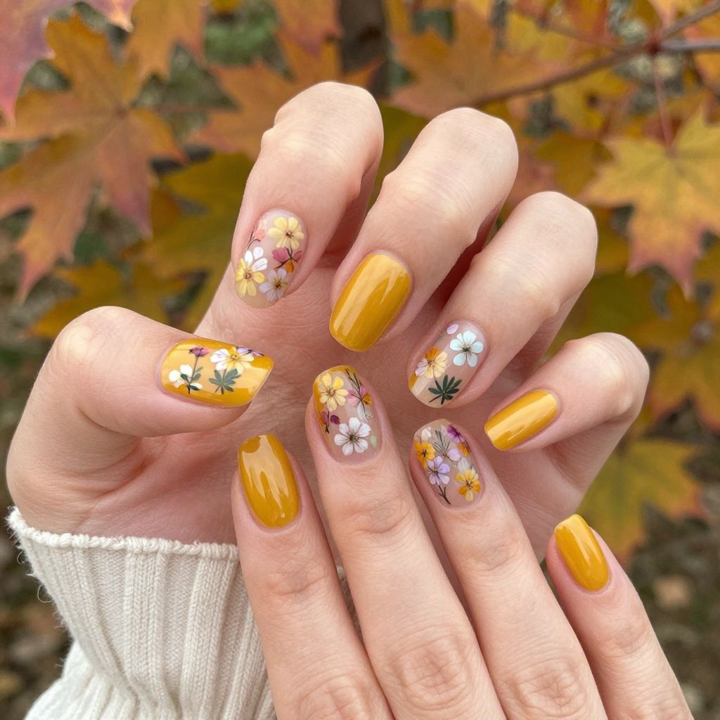 Fall Nail Designs For Short Nails nail idea 7