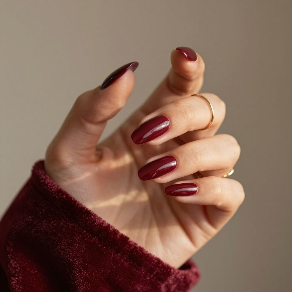 Classic Burgundy Elegance