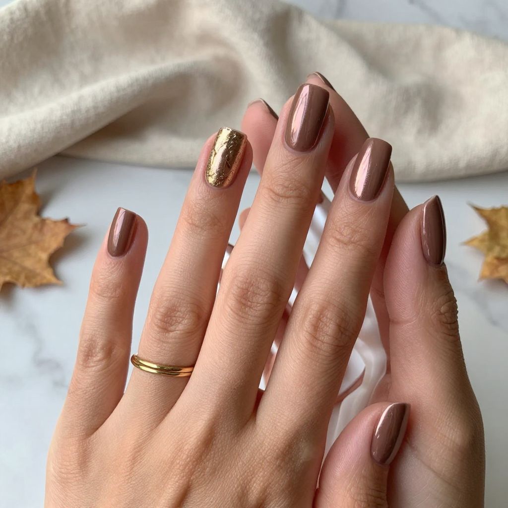 Cocoa Chrome Short Square