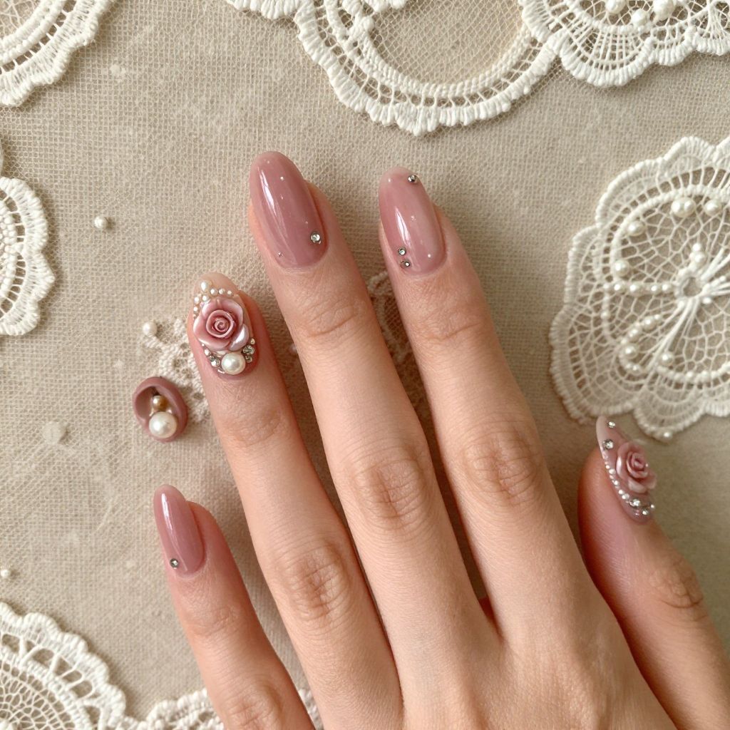 Floral nail idea 13
