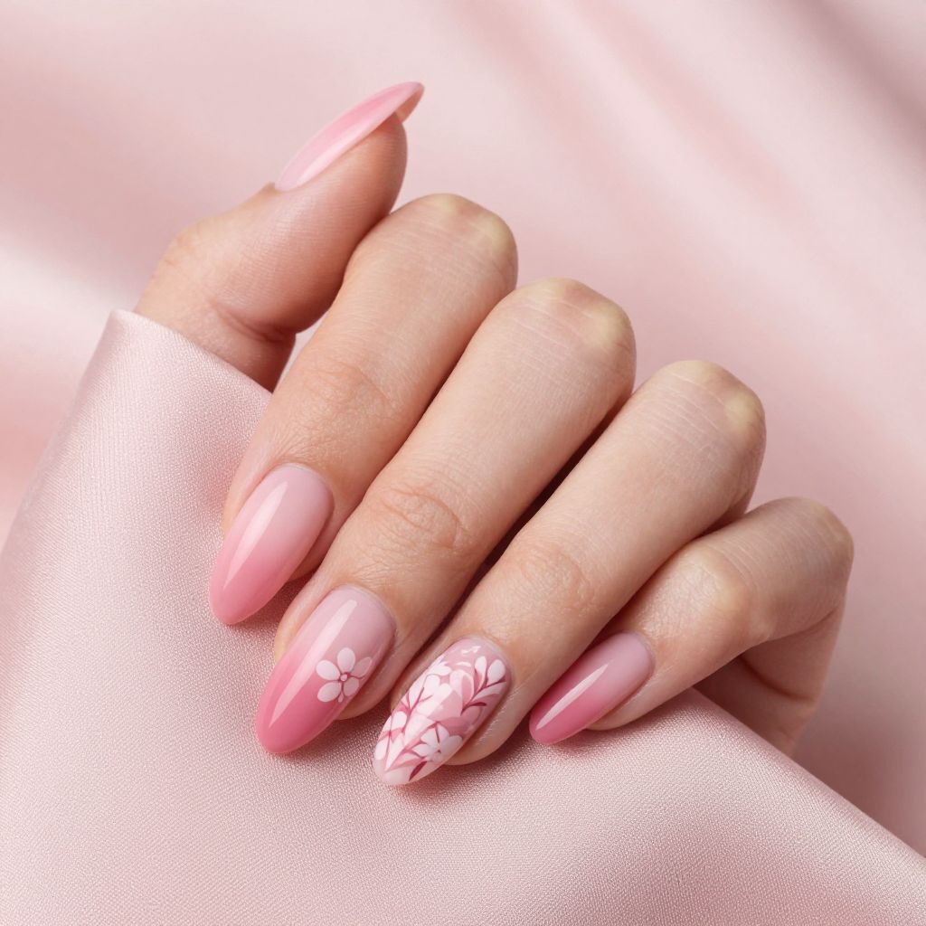 Floral nail idea 15