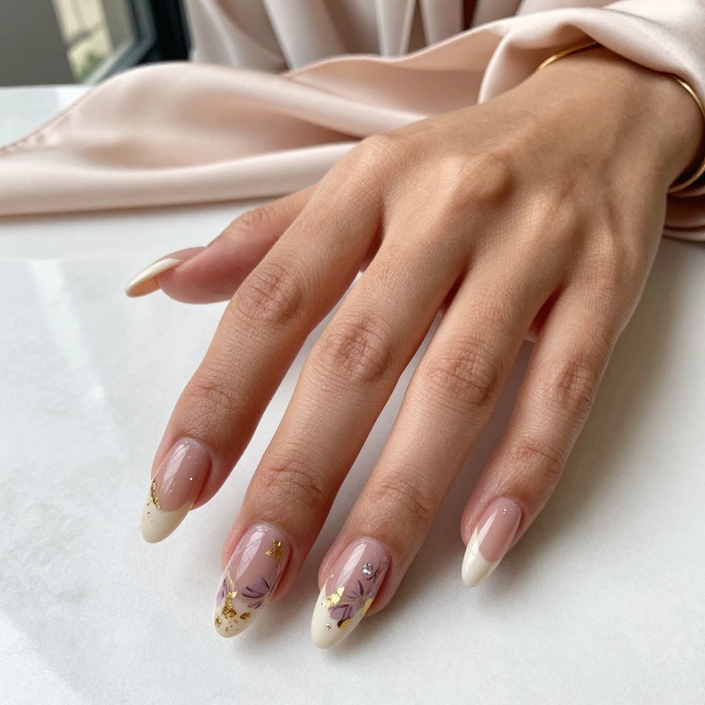 Gold Foil Floral Luxe