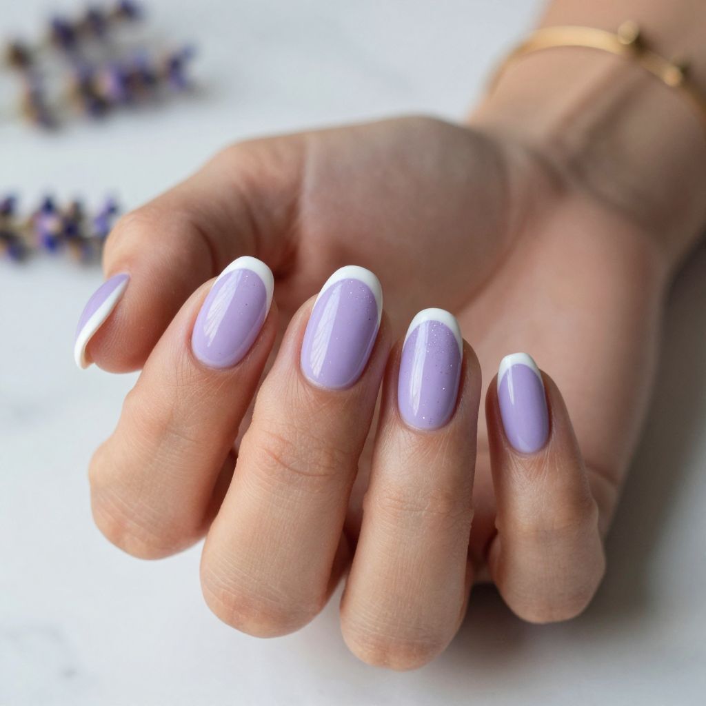 French Nail Ideas Short 13