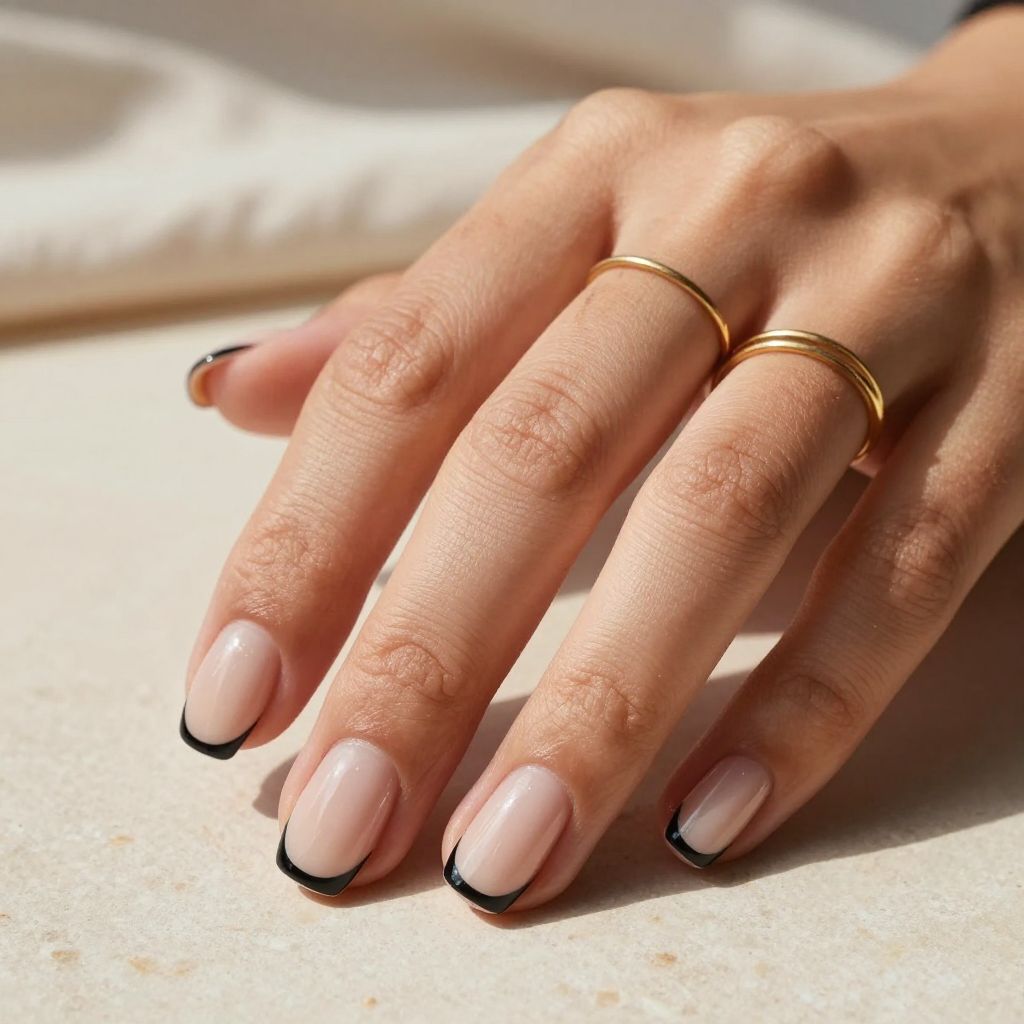 French Nail Ideas Short 3