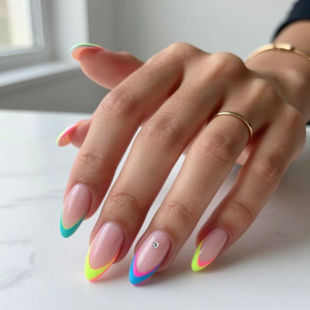 Funky Nail Inspo image 1