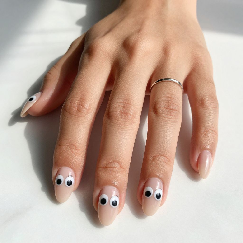 Googly Eye Nails