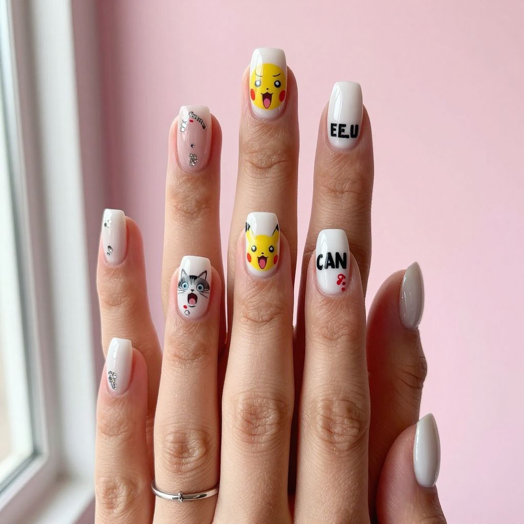 Meme Reference Nails