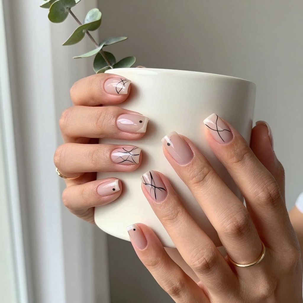 Gel Nail Ideas For Short Nails 15