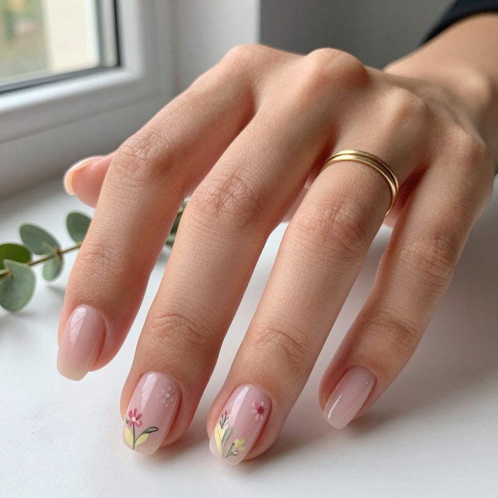 Gel Nail Ideas For Short Nails 9