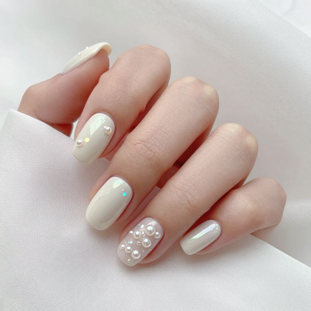 Gel Short Nail Designs nail idea 9