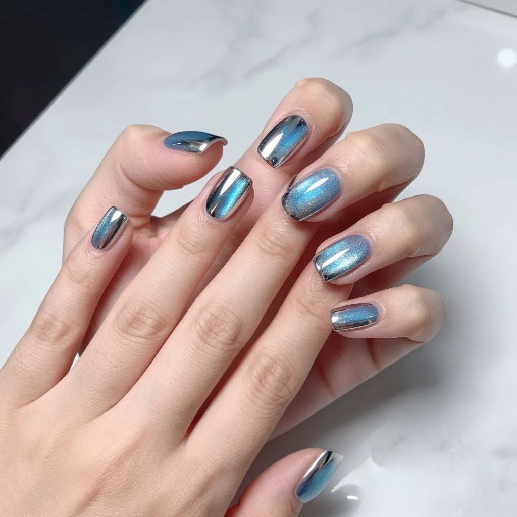 Gel Short Nail Designs nail idea 8