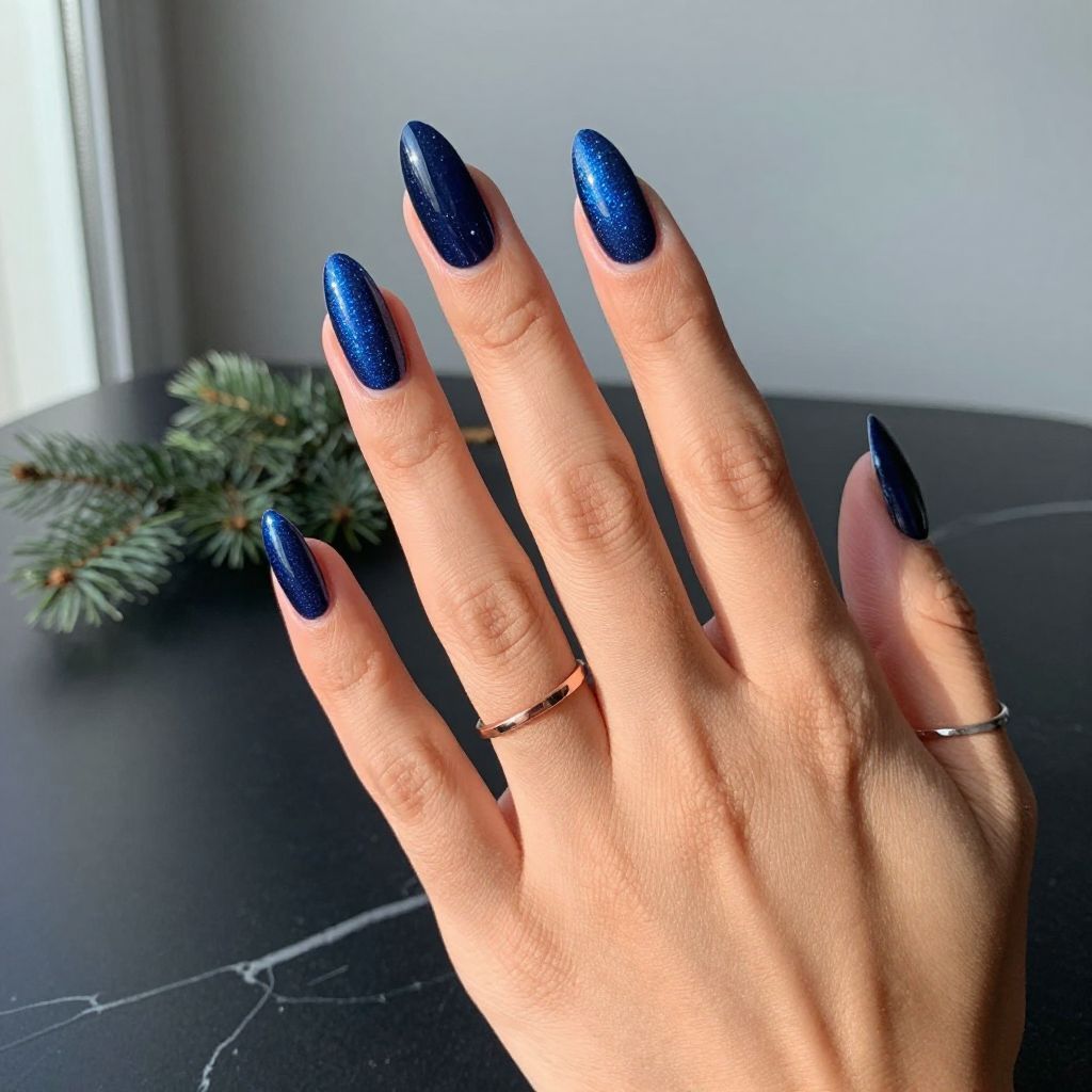 Midnight Blue Sparkle