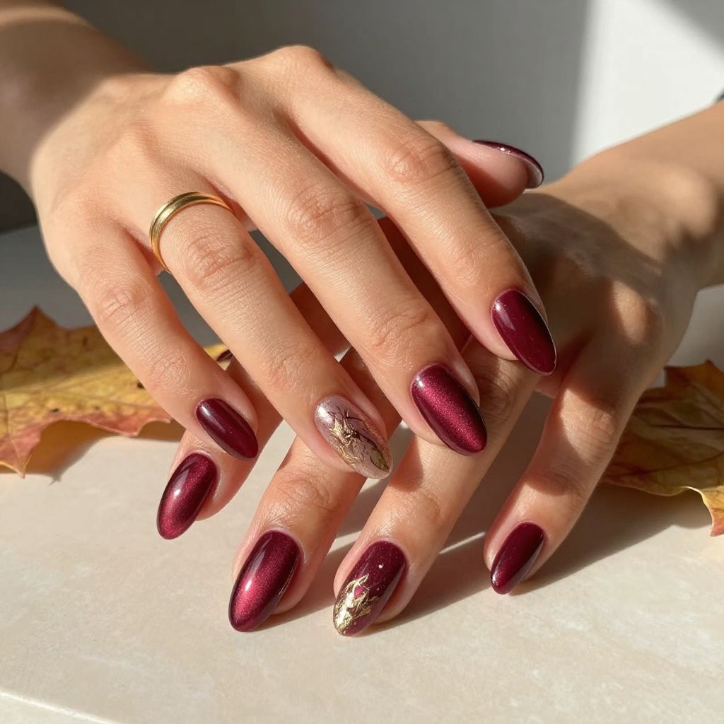 Deep Berry Cat Eye
