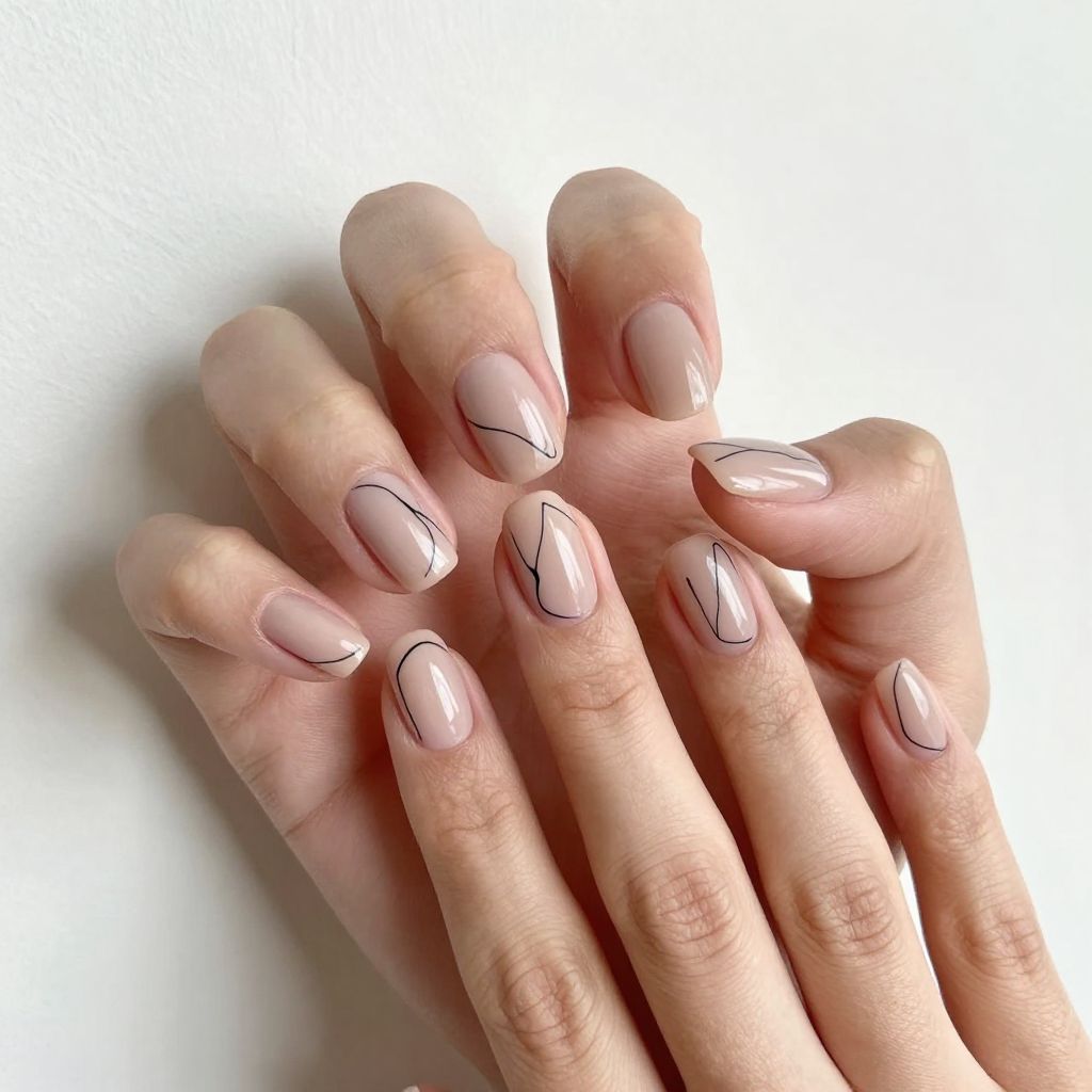 Gel X nail idea 6
