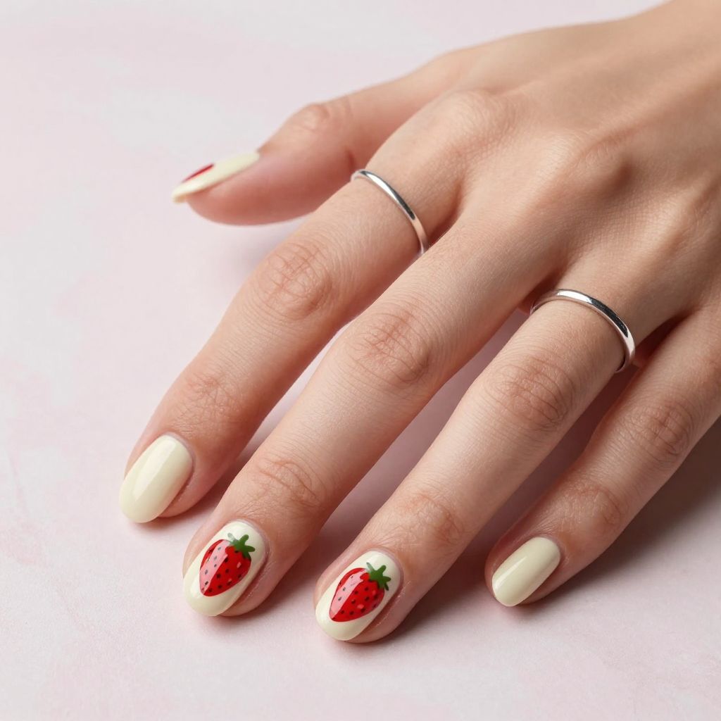 Strawberry Shortcake Nails