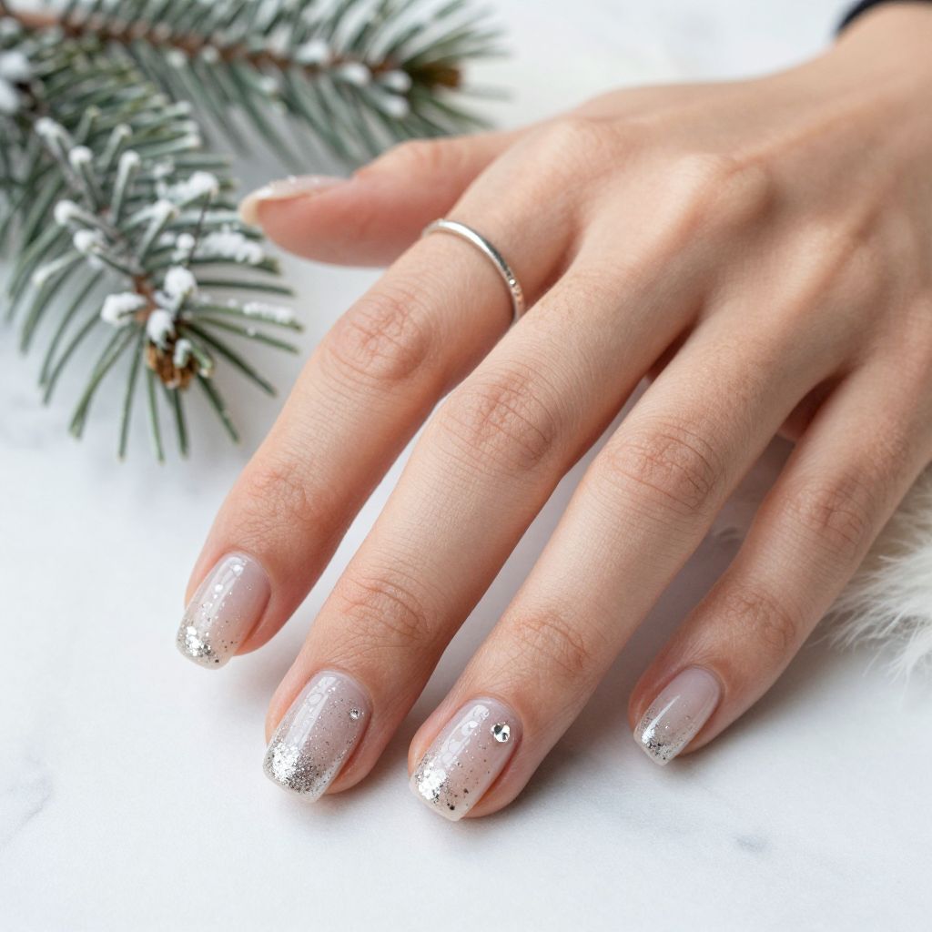 Silver Snowfall Sparkle