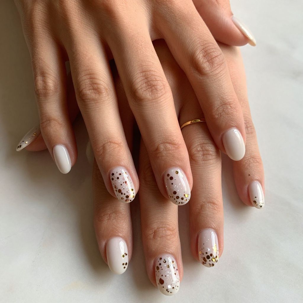 Confetti White Glitter Mix