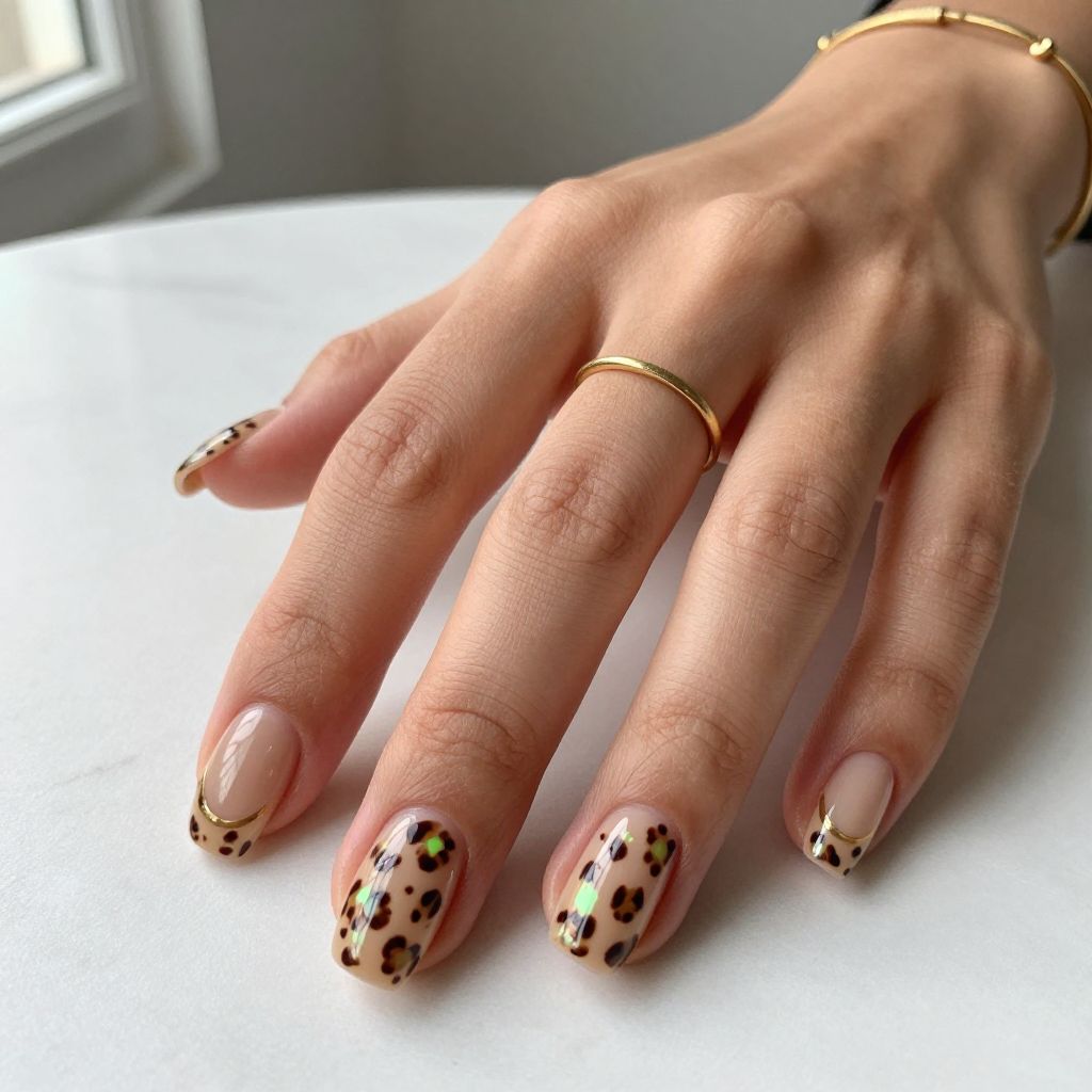 Glow Leopard Print
