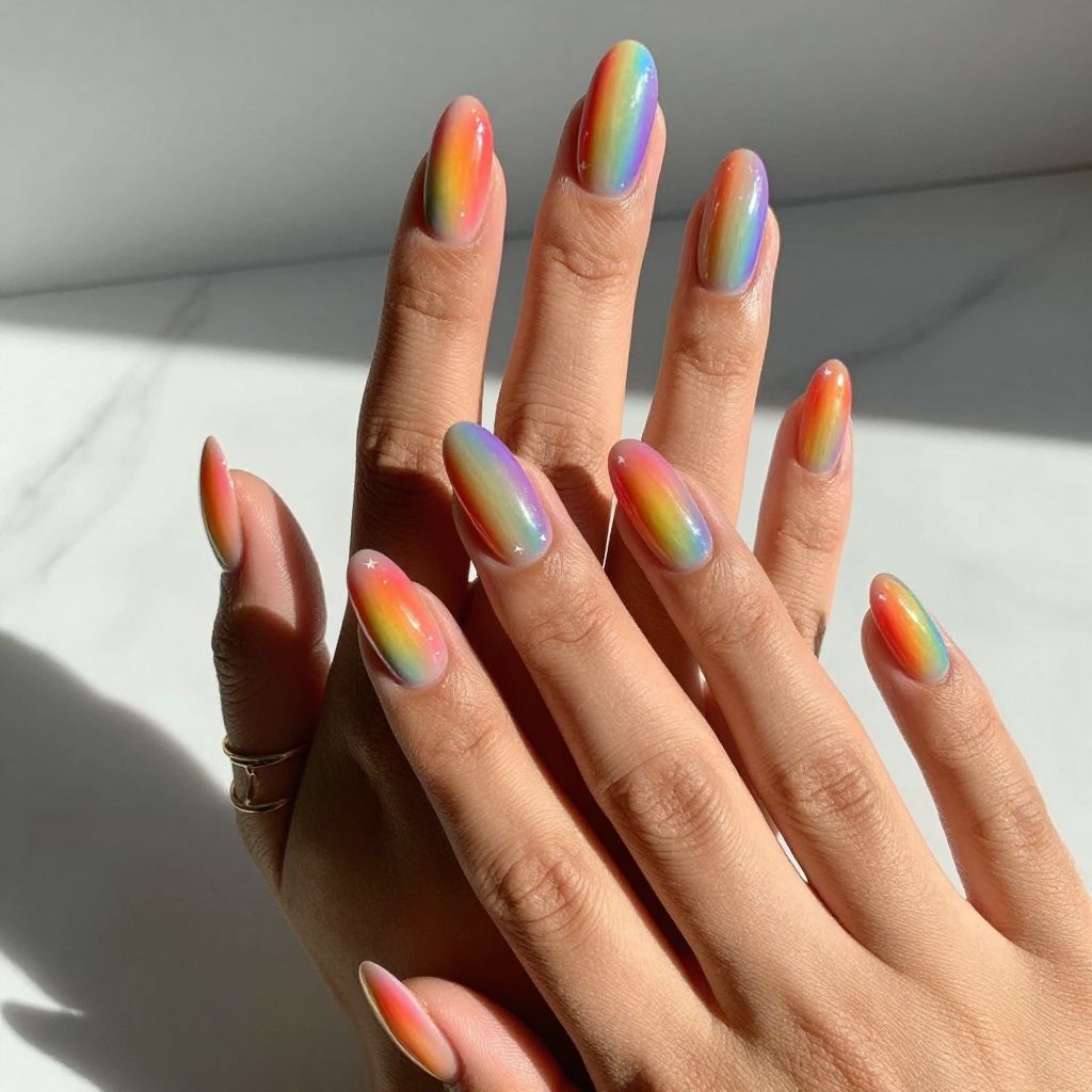 Gradient Rainbow Glow