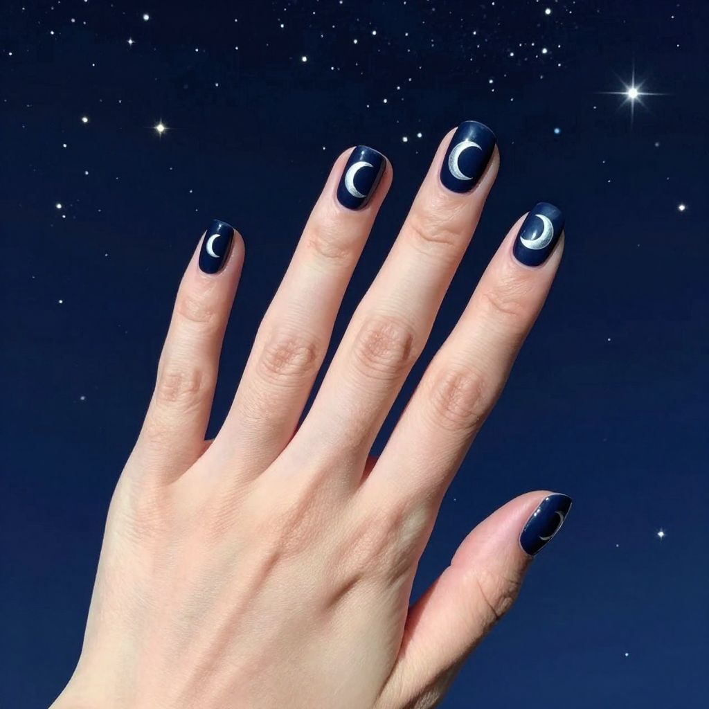 Gothic nail idea 11