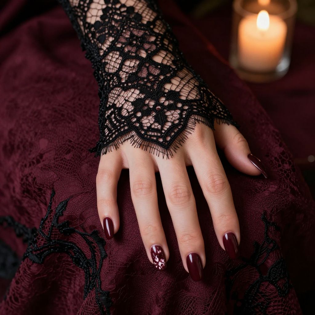Gothic nail idea 13