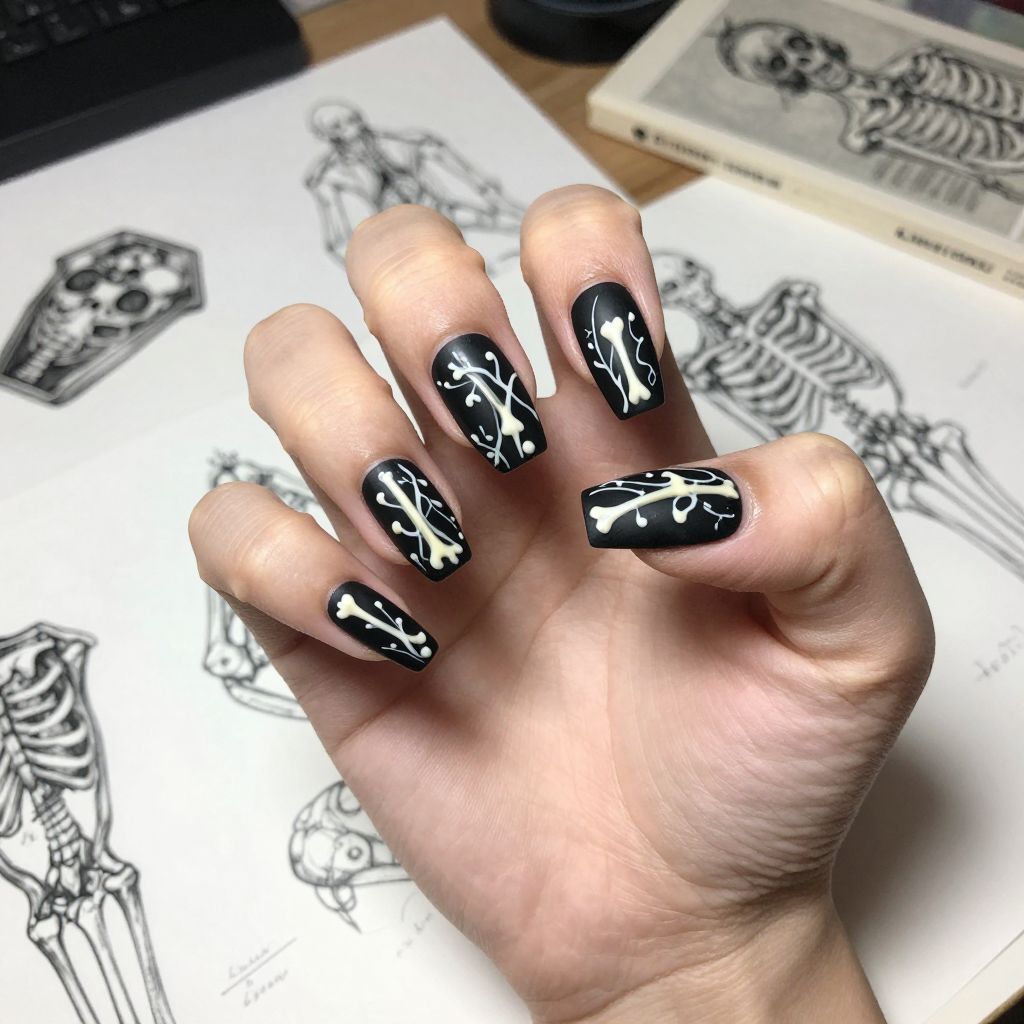 Gothic nail idea 14