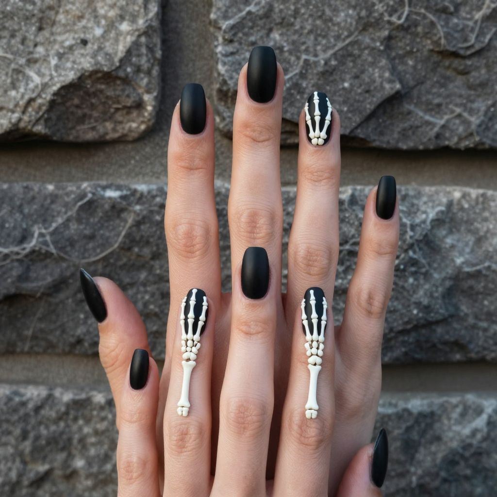 Gothic nail idea 5
