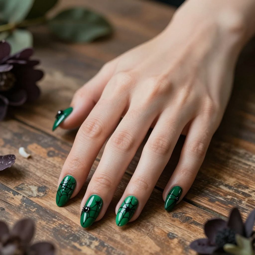 Gothic nail idea 6