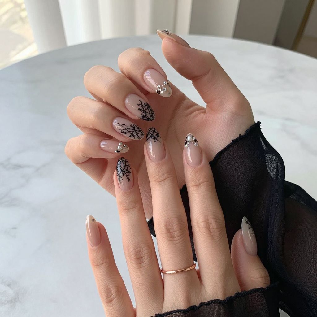 Gothic Nail Ideas 7